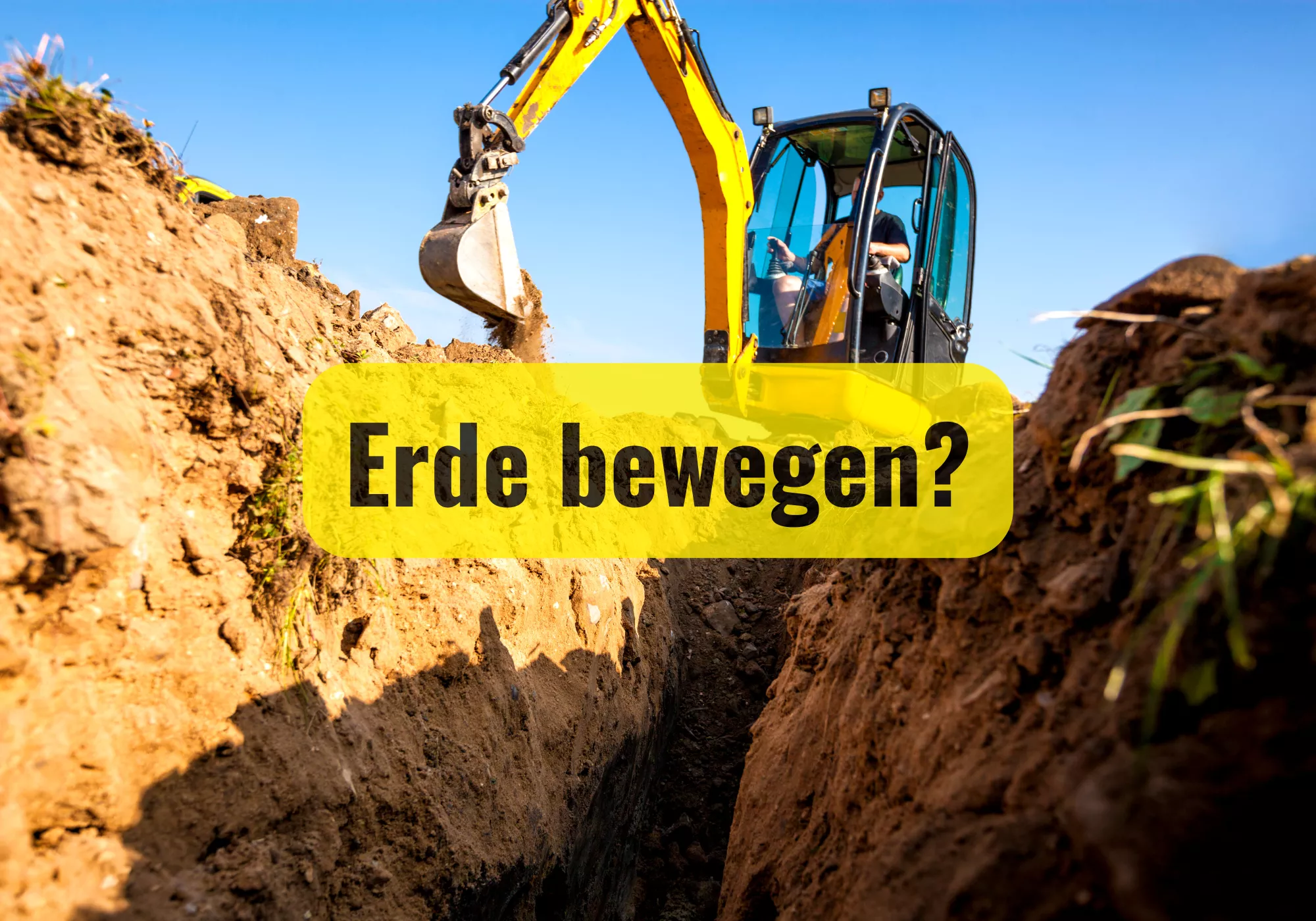 Erdbewegung Trabesinger