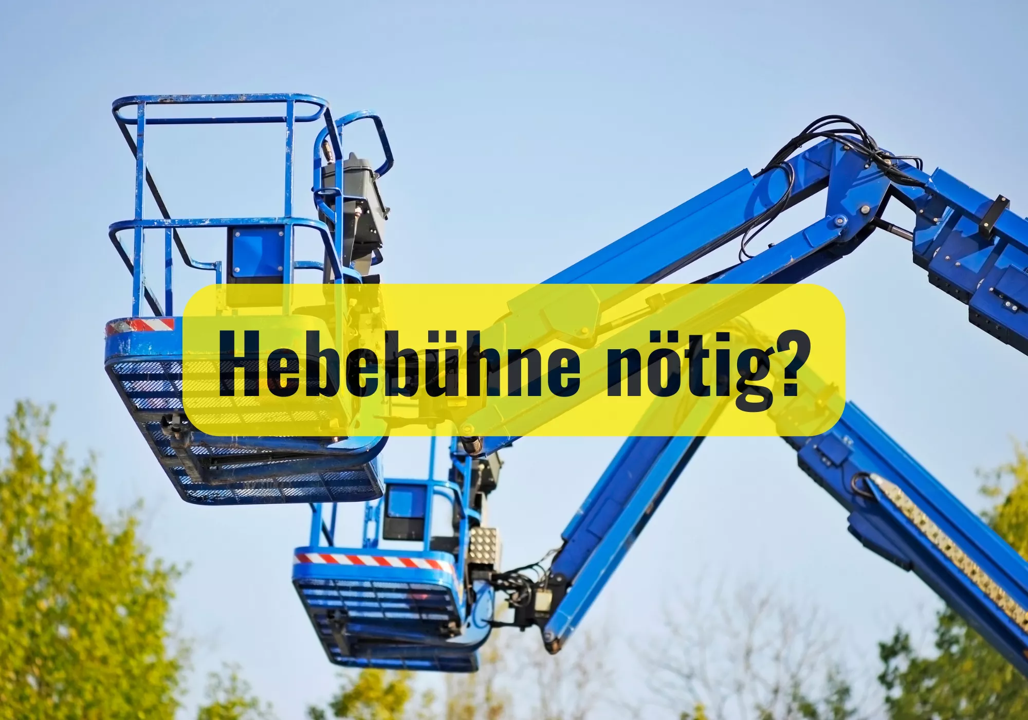 Hebebühnen- und Minibaggerverleih Trabesinger